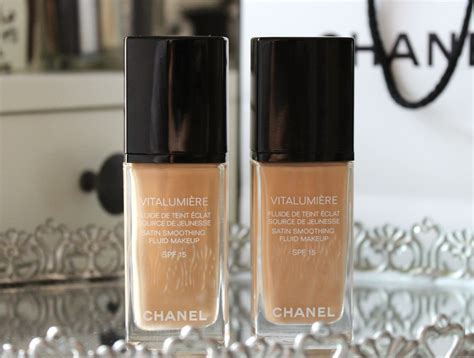 chanel vitalumiere foundation.